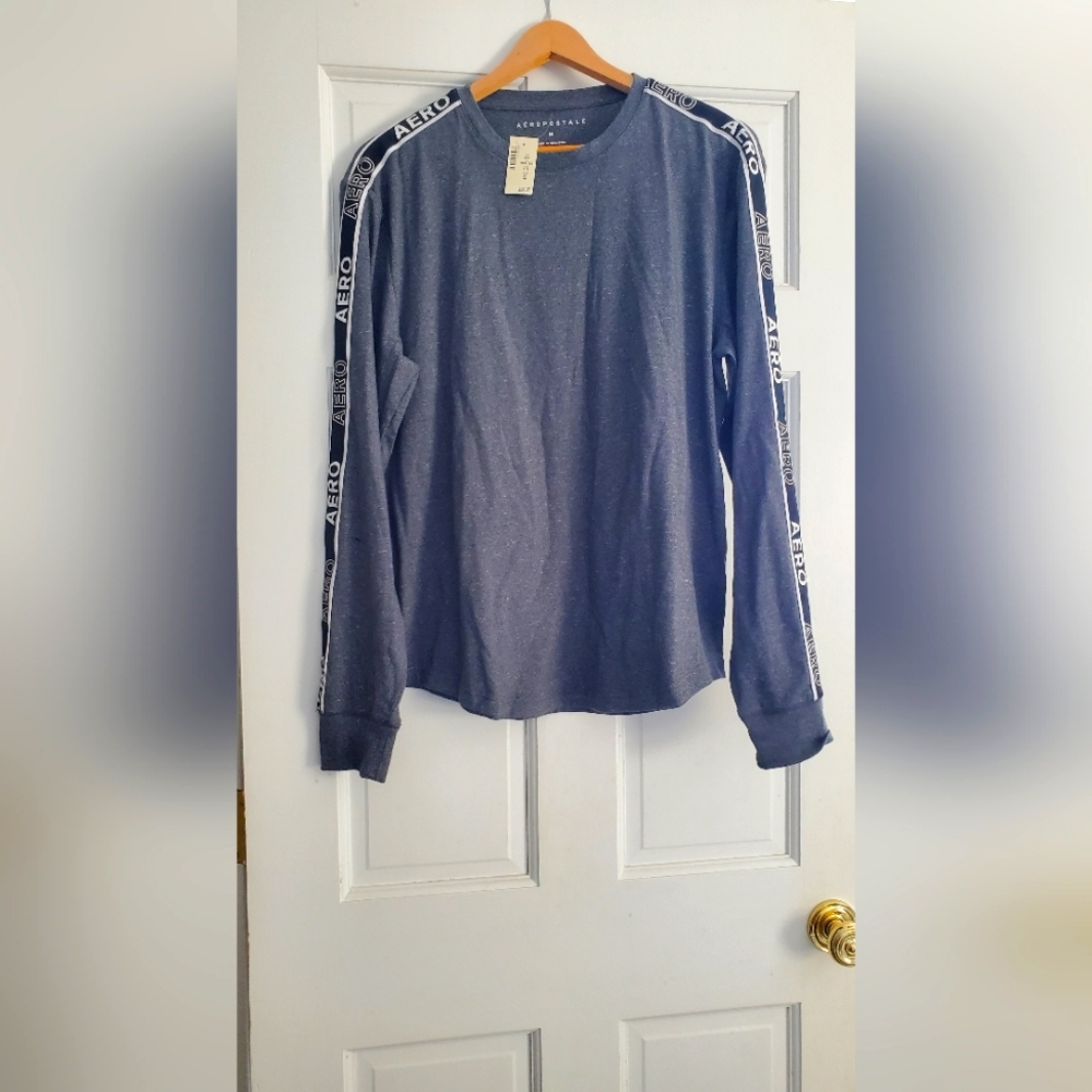 Aeropostale mens shirt, color grey size M, new with tags.orginal price $34.95 ma